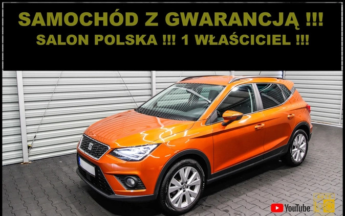 seat miasteczko śląskie Seat Arona cena 69888 przebieg: 44000, rok produkcji 2020 z Miasteczko Śląskie